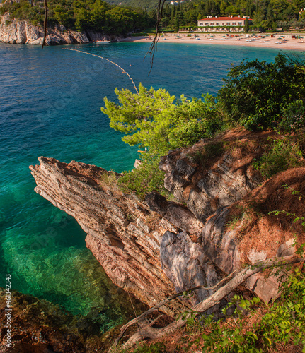 Nice rocky beach at Sveti S...