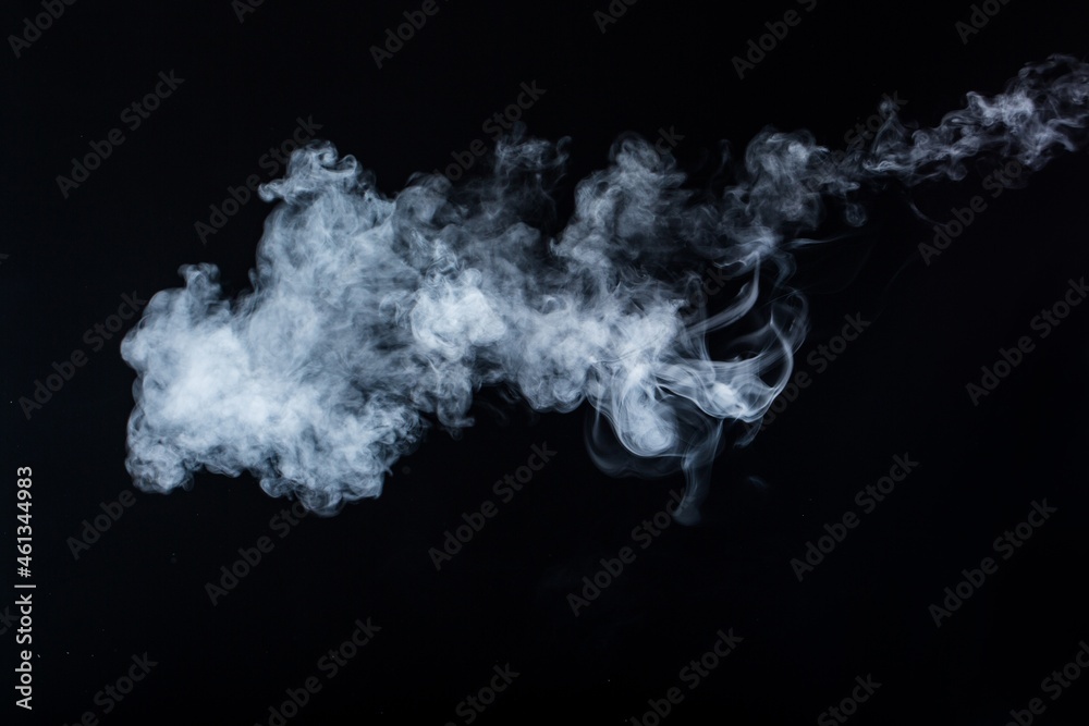 heart shaped cloud isolated on black heart shaped cloud isolated on black