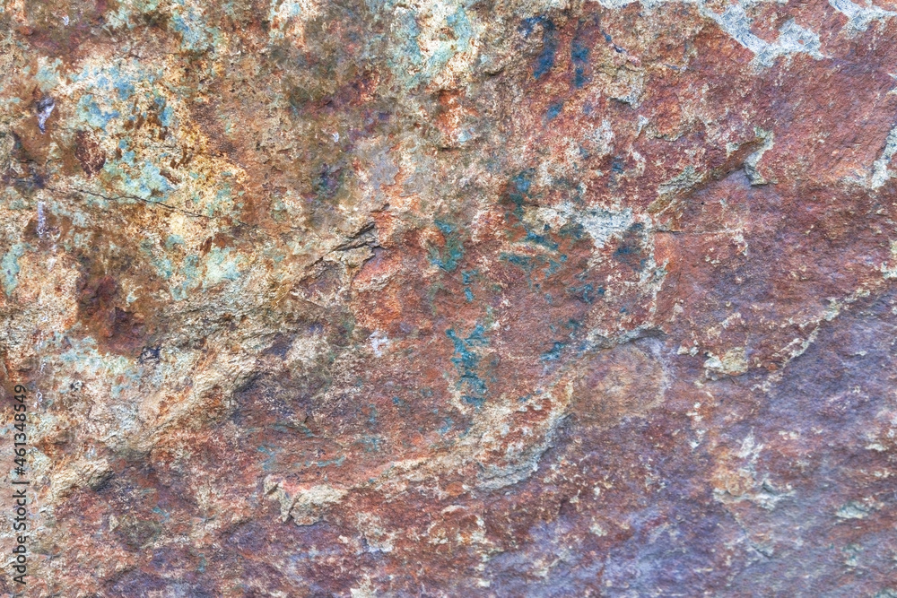 Natural stone texture close-up. The detail texture of stone.