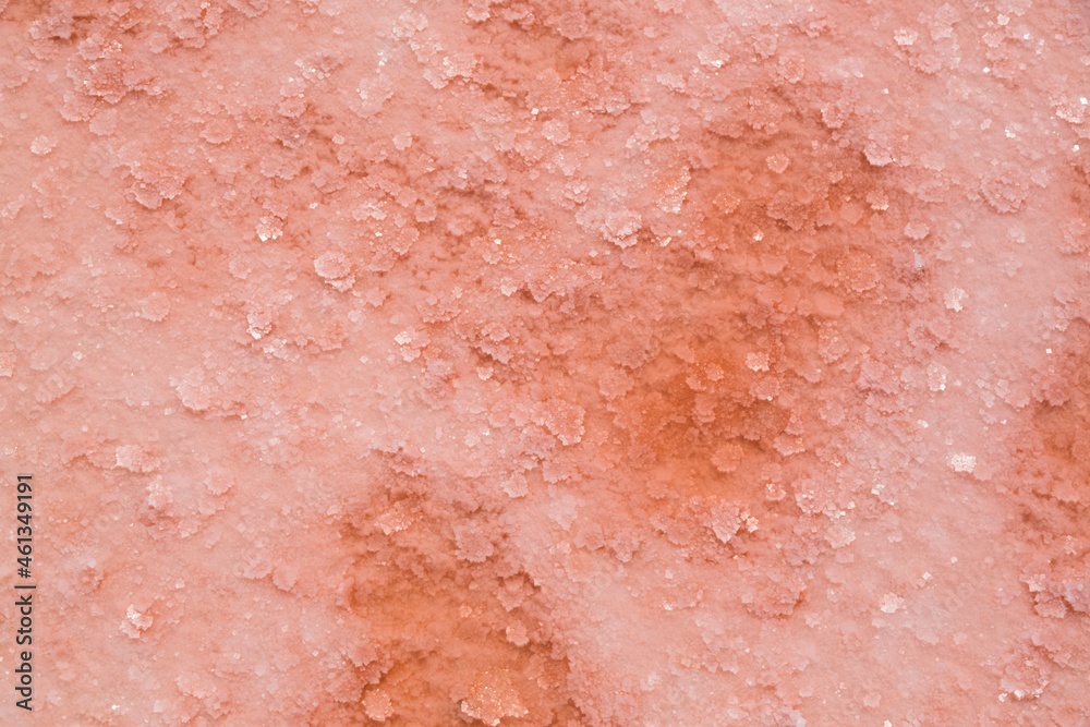 Fototapeta premium Beautiful pink spa salt for treatment