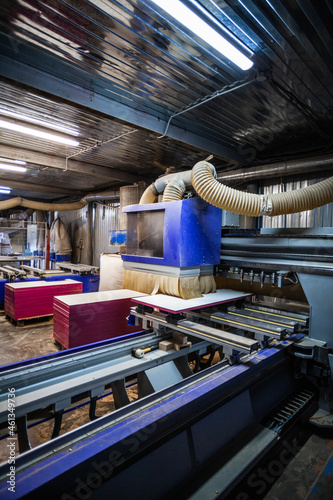 Stacked wood pine timber production for processing and furniture production at woodworking enterprise,door industrial factory