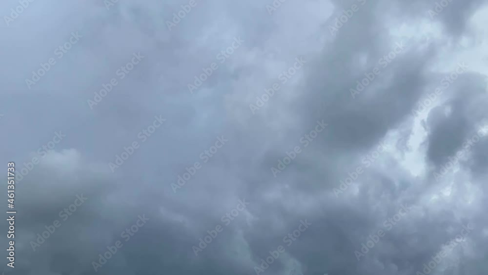 Strom clouds time lapse