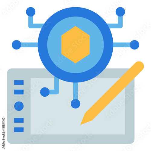 tablet display flat icon