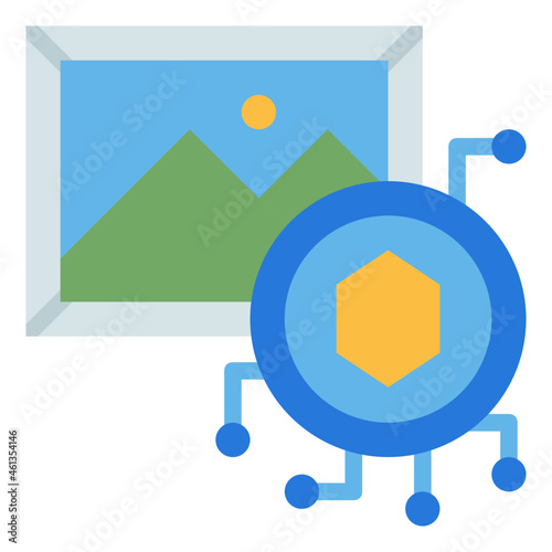 picture flat icon