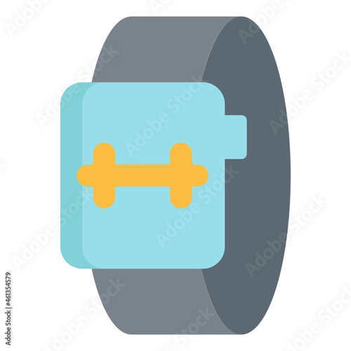 fitness flat icon