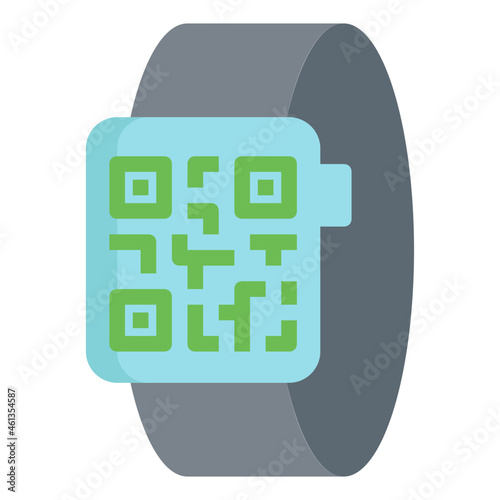 qrcode flat icon