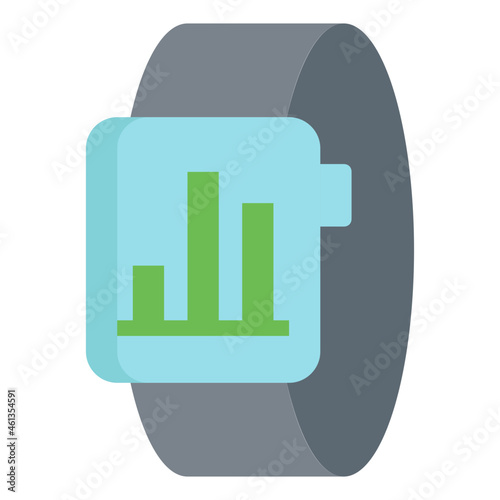 chart flat icon