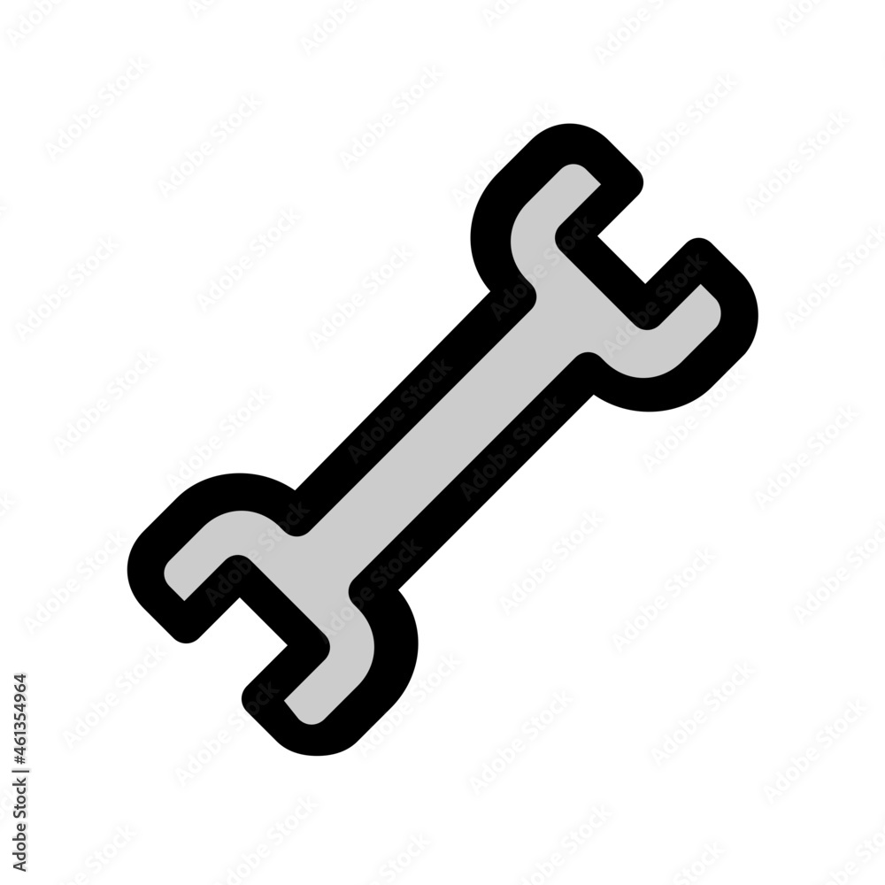 wrench color outline icon wrench color outline icon