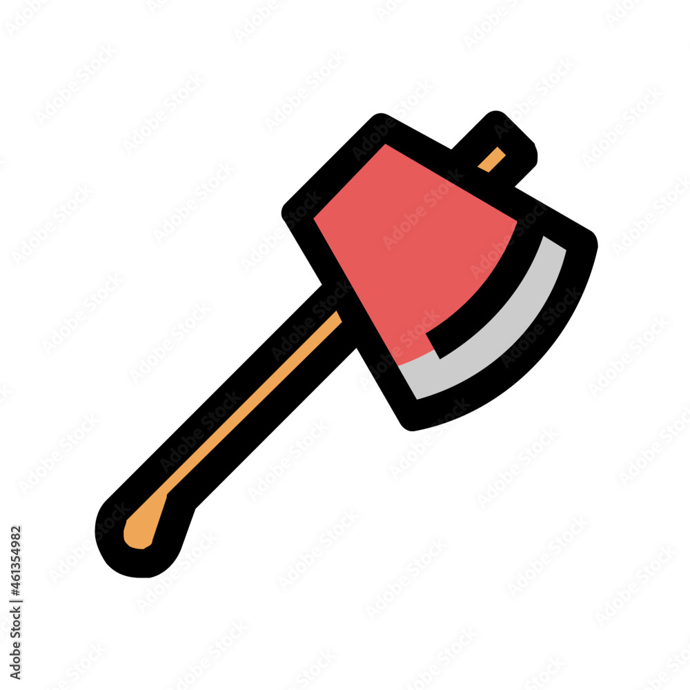 axe Color line icon