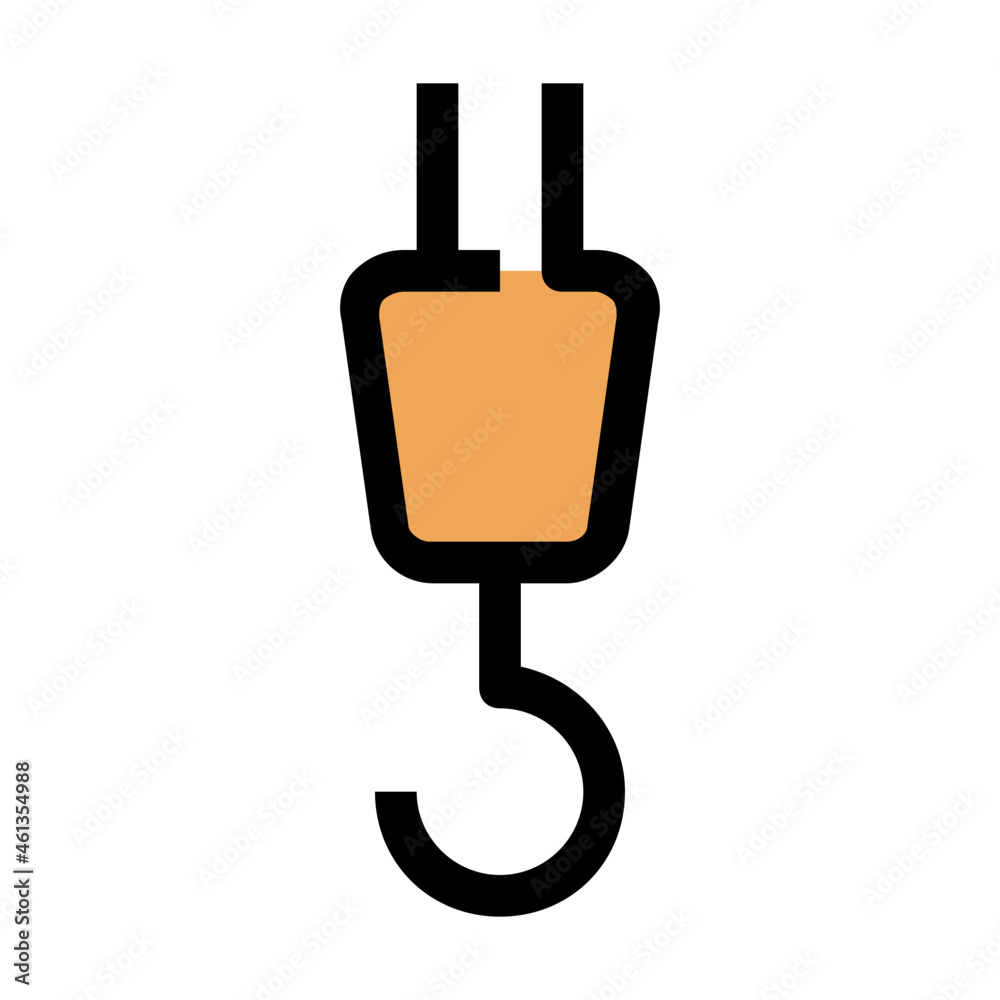 hook Color line icon hook Color line icon