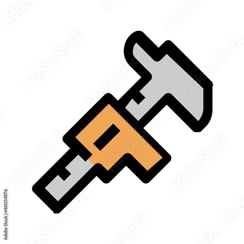 caliper Color line icon