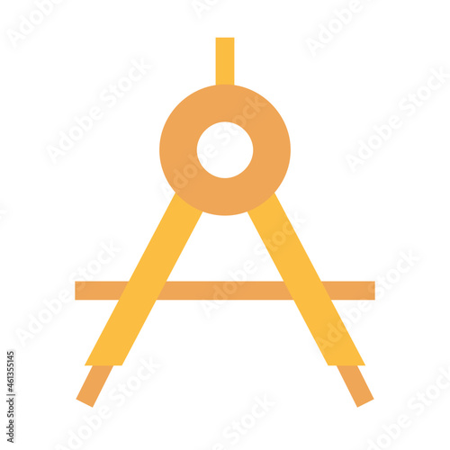 compass flat icon