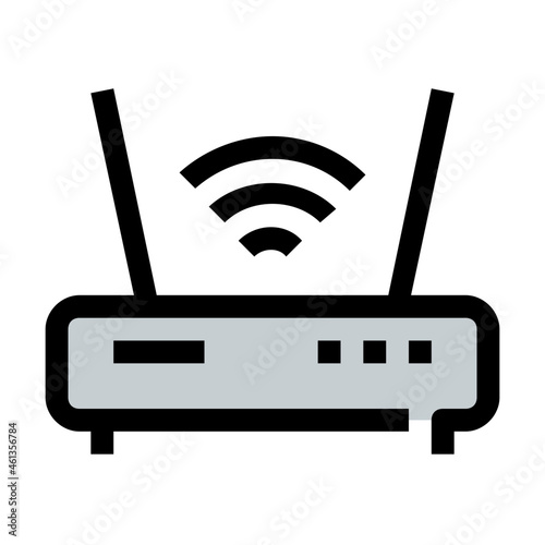 router Color line icon