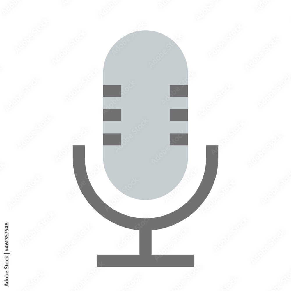 microphone flat icon microphone flat icon