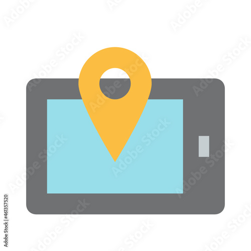 gps flat icon