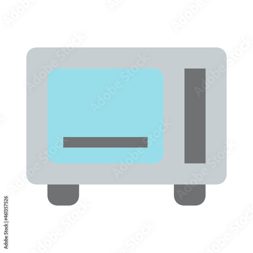 microwave flat icon