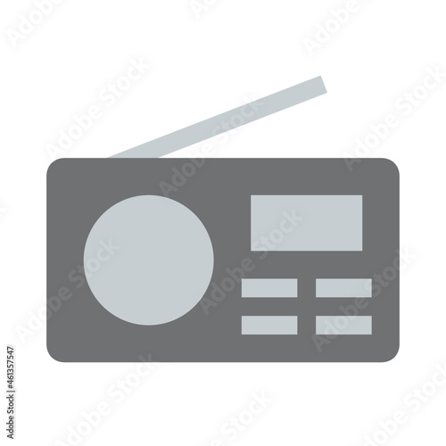 radio flat icon