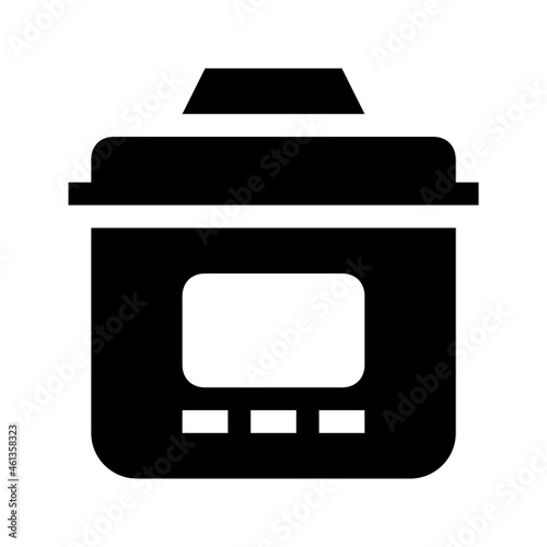 cooker glyph icon