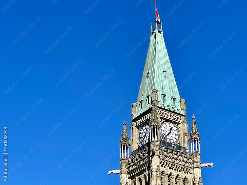 Center Block of Canada's Parliament buildings