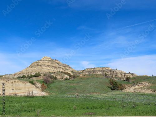 The north unit of the Theodore Roosevelt National Park in North Dakota.