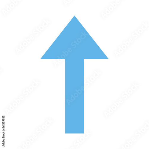 up flat icon
