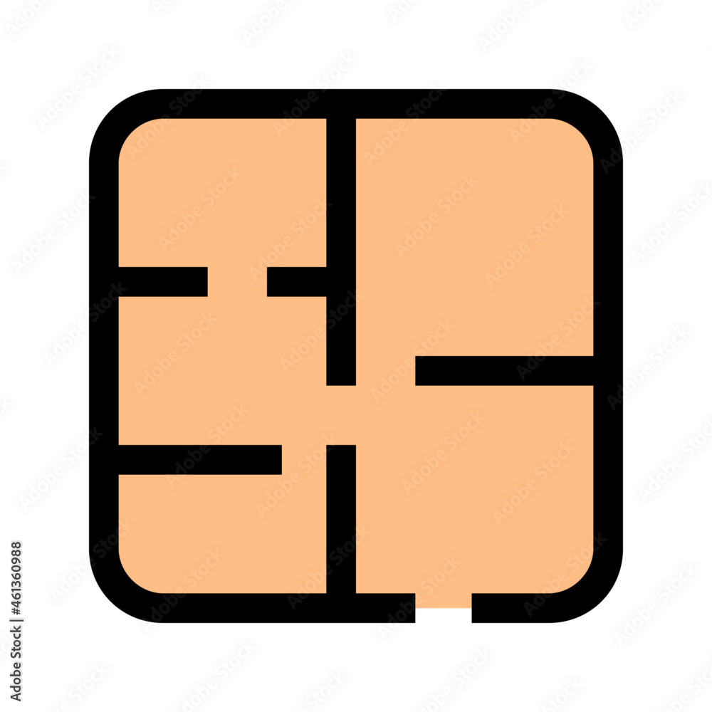 Obraz premium plan Color line icon