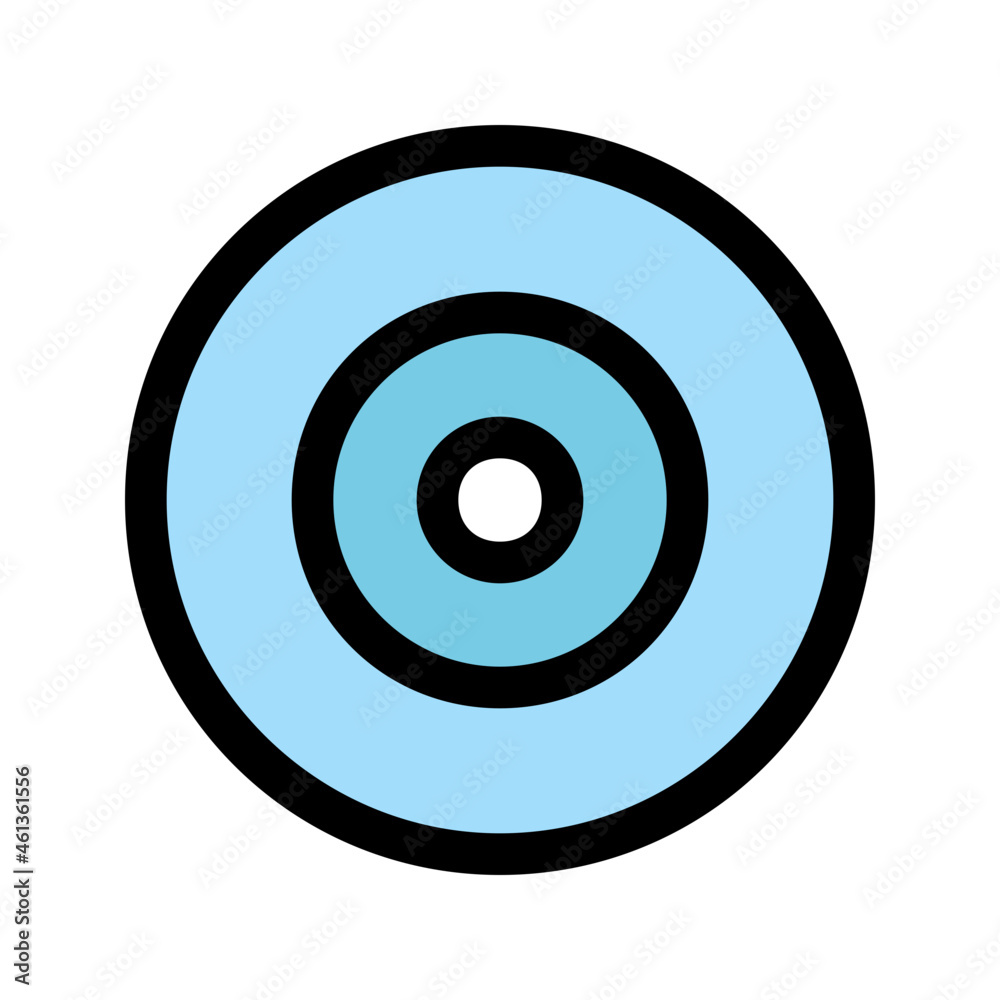 cd Color line icon cd Color line icon