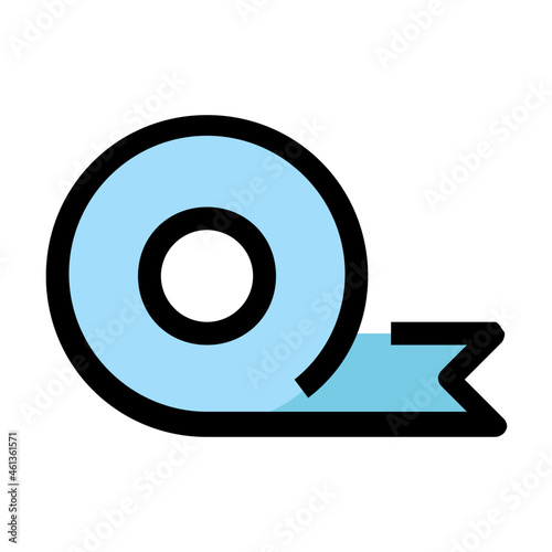 tape Color line icon