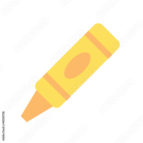 crayon flat icon