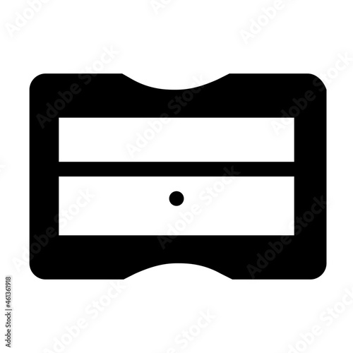 sharpener glyph icon