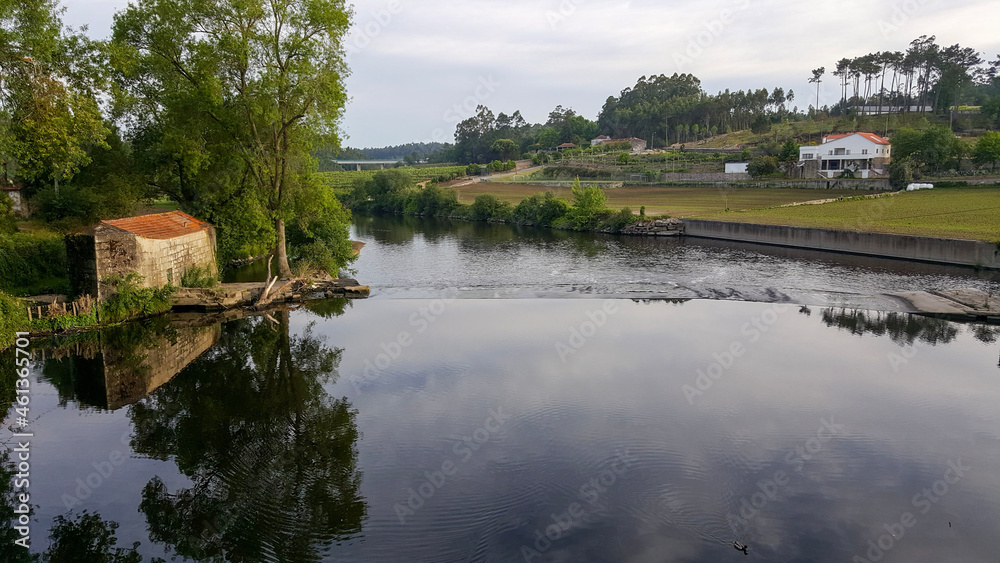 Obraz premium landscape with river