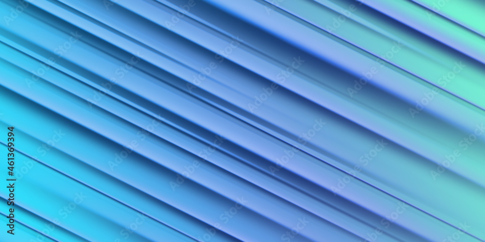 Obraz premium Abstract blue background with stripes