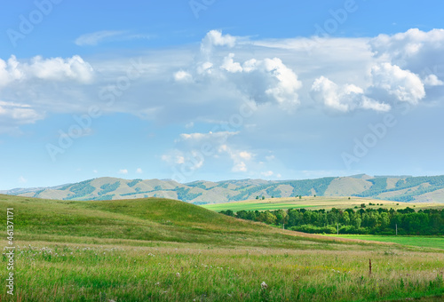 Wallpaper Mural The green hills of Khakassia Torontodigital.ca