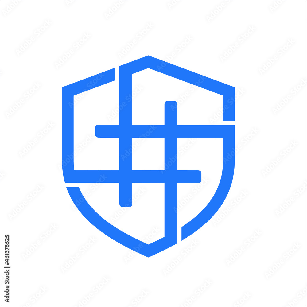 Obraz premium sign, hashtag, icon, shield, website, button, illustration, internet, currency, design, cross, logo, money, flag, business, label, health, one, japan, finance, silver, web, art, medicine, traffic