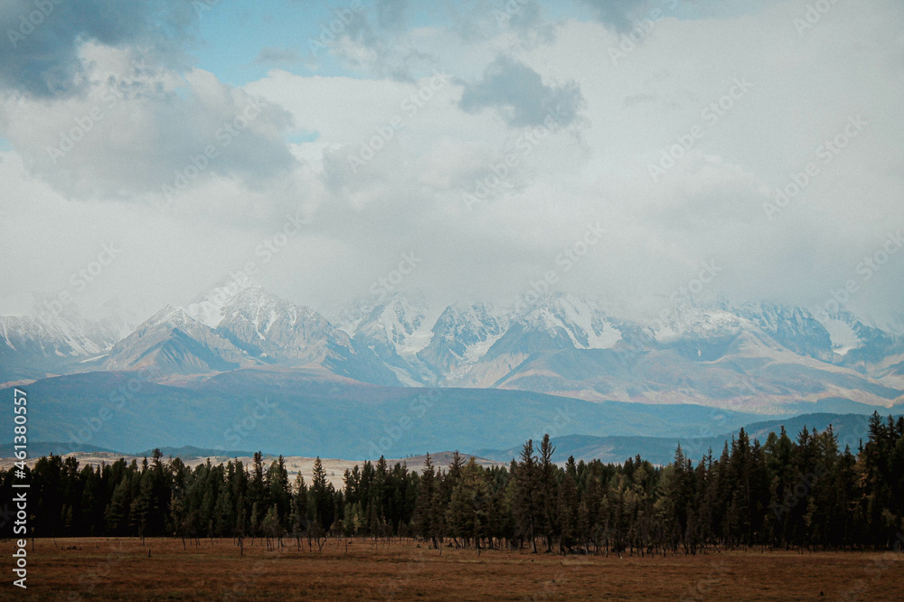 Obraz premium mountains in the morning