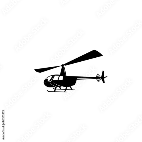 helicopter fly  aviation logo design, army force vector template