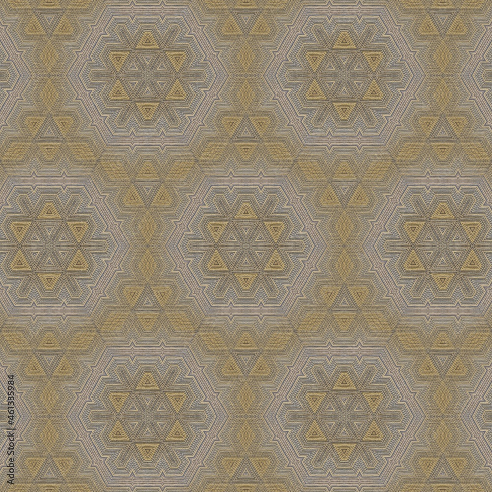 Luxury ethnic pattern design for flooring and textile printing. Art deco concept design for ceramic tiles, bedsheet, cards, cover, fabric printing