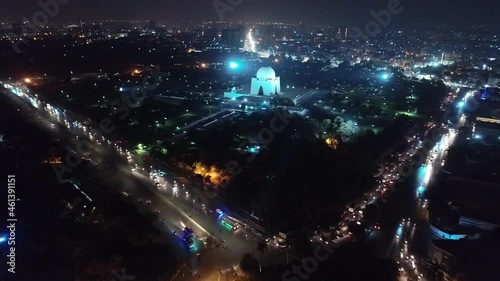 Mazar-e-Quaid also known as Jinnah Mausoleum or the National Mausoleum, is the final resting place of Quaid-e-Azam Muhammad Ali Jinnah, the founder of Pakistan. Designed in a 1960s modernist style photo