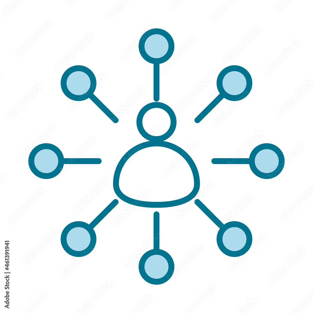 pictogram avatar connection pictogram avatar connection