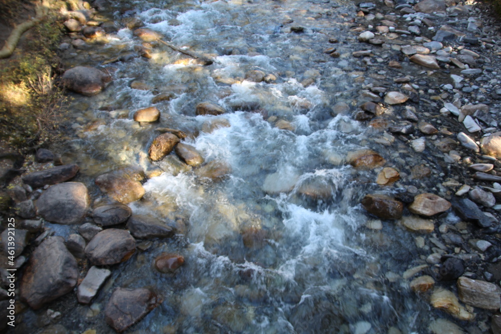 Flow Of The Creek, Banff National Park, Alberta