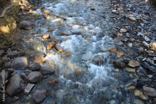 Flow Of The Creek, Banff National Park, Alberta
