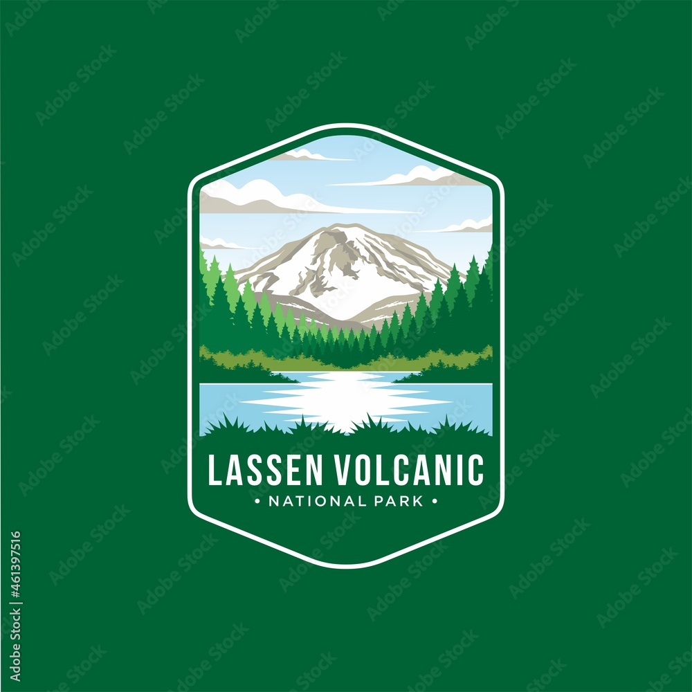 Lassen Volcanic National Park Patch