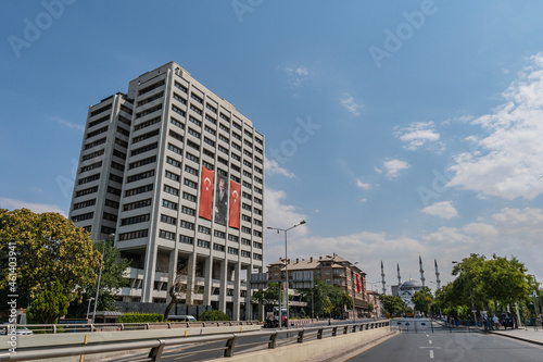 Obraz na płótnie Ankara Central Bank w salonie
