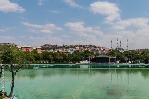 Obraz na płótnie Ankara Genclik Park w salonie