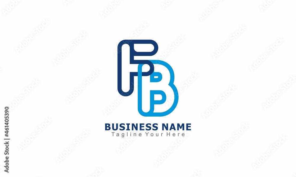 FB simple concept design business logo