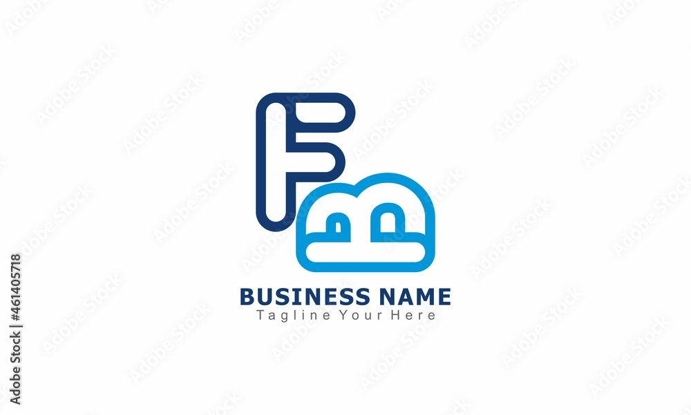letter FB vector business logo letter FB vector business logo