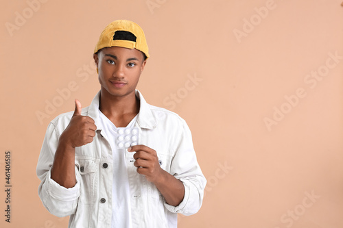 Young African-American guy ...