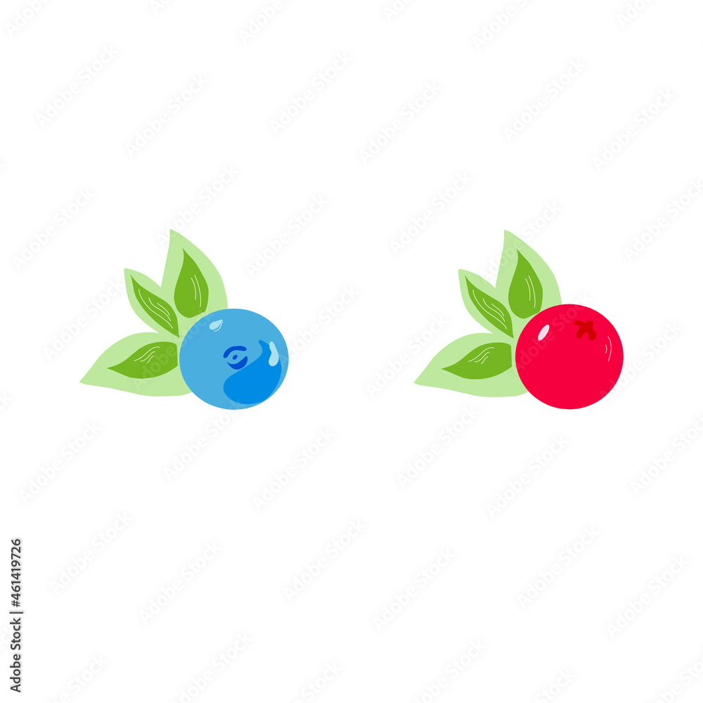 vector berries set cranberries and blueberries in flat graphics on a white background, blueberry graphic illustration and cranberry berry illustration vector berries set cranberries and blueberries in flat graphics on a white background, blueberry graphic illustration and cranberry berry illustration