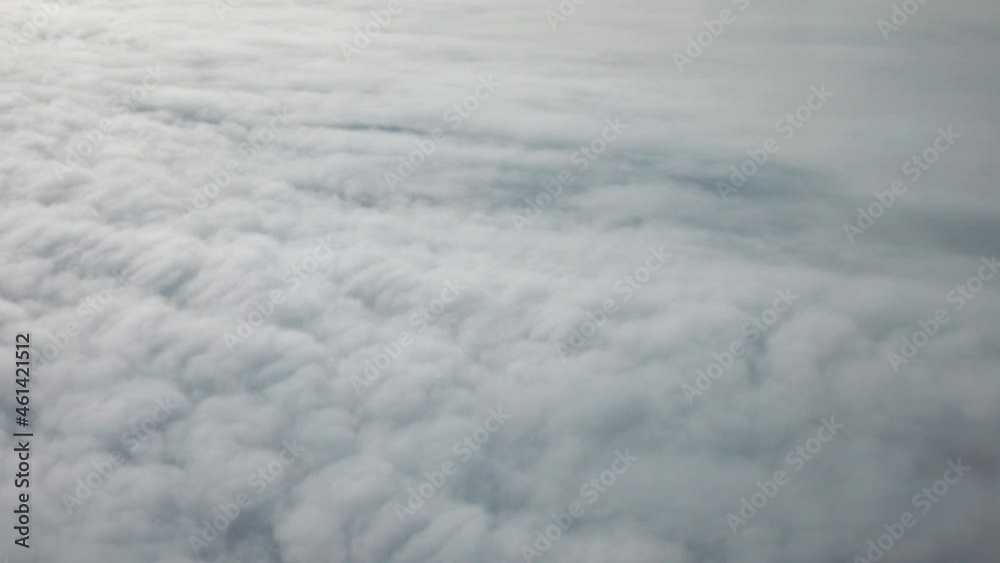 Flight above the clouds in 4k Flight above the clouds in 4k