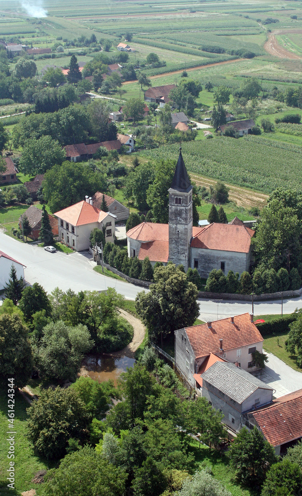 Church of the Our Lady of Snows of the Snows in Volavje, Croatia Church of the Our Lady of Snows of the Snows in Volavje, Croatia